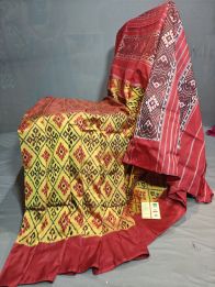 PGMRIDSS5Y09NICD21- Ikat silk saree
