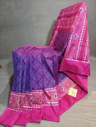 PGMRIDSS5Y09NICD23- Ikat silk saree