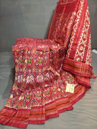 PGMRIDSS5Y09NICD25- Ikat silk saree