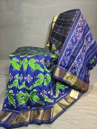PGMRIDSS5Y09NICD30- Ikat silk saree