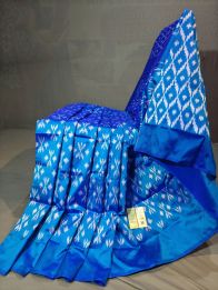 PGMRILWS5Y10SFCD01- light weight Ikat silk saree