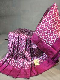 PGMRILWS5Y10SFCD04- light weight Ikat silk saree
