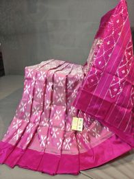 PGMRILWS5Y10SFCD11- light weight Ikat silk saree