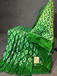 PGMRILWS5Y10SFCD13- light weight Ikat silk saree