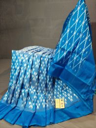 PGMRILWS5Y10SFCD23- light weight Ikat silk saree