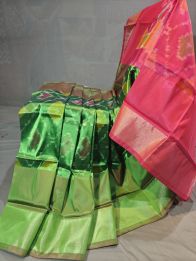 PGMRISSS5Y10ISDC12- Ikat soft silk saree