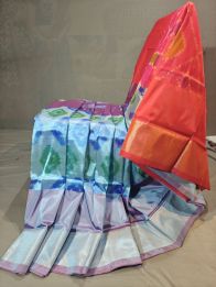 PGMRISSS5Y10ISDC13- Ikat soft silk saree