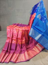 PGMRISSS5Y10ISDC21- Ikat soft silk saree