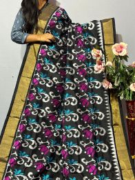 PKISIDSS5Y09NFCC05- Ikat silk saree