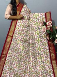 PKISIDSS5Y09NFCC12- Ikat silk saree