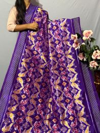 PKISIDSS5Y09NFCC13- Ikat silk saree