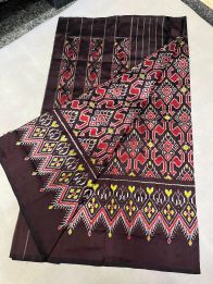 PMICIDSS5Y09BSDC03- Ikat silk saree