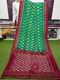 PSRGICTS5Y11INDC09- Ikat cotton saree