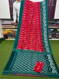 PSRGICTS5Y11INDC21- Ikat cotton saree