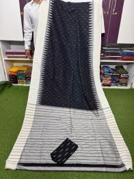 PSRGICTS5Y11INDC64- Ikat cotton saree