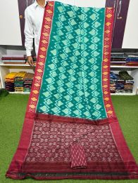PSRGICTS5Y11INDC76- Ikat cotton saree