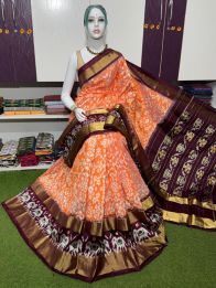 PSRGIDSS5Y09BBCD03- Ikat silk saree
