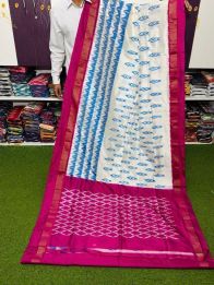 PSRGILWS5Y10XZCC09- light weight Ikat silk saree