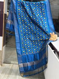 PSRGISDP5Y08ZNCD30- Ikat Silk dupatta