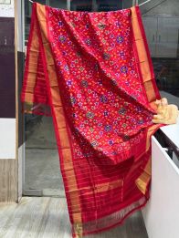 PSRGISDP5Y08ZNCD35- Ikat Silk dupatta