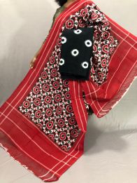 PSSIC2PS5Y10ZFCD05- Double ikat cotton salwar set