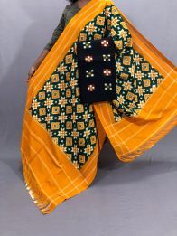 PSSIC2PS5Y10ZFCD27- Double ikat cotton salwar set