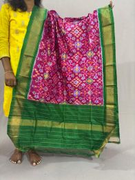 PSSIISDP5Y09ECCD42- Ikat Silk dupatta