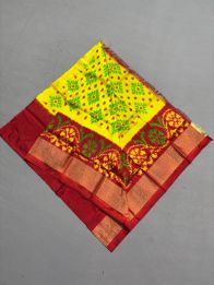 PSSIZSLG5Y08IBDC10- Zero Size Ikat Silk Lehenga