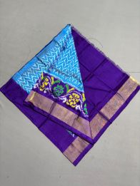 PSSIZSLG5Y08IBDC18- Zero Size Ikat Silk Lehenga