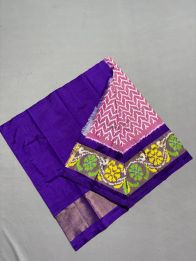 PSSIZSLG5Y08IBDC49- Zero Size Ikat Silk Lehenga