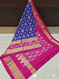 PANHIDSS5Y11BNCC06- Ikat silk saree