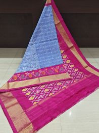 PANHIDSS5Y11BNCC07- Ikat silk saree