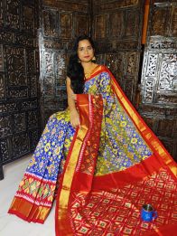PDLSIDSS5Y11NDCC54- Ikat silk saree