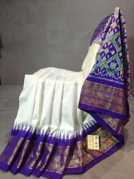 PGMRIDSS5Y12BXDC04- Ikat silk saree