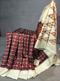 PGMRIDSS5Y12BXDC05- Ikat silk saree