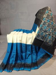 PGMRIDSS5Y12BXDC15- Ikat silk saree