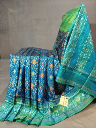 PGMRIDSS5Y12BXDC20- Ikat silk saree