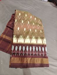 PGMRILWS5Y12XEDC27- light weight Ikat silk saree