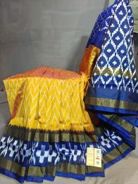 PGMRILWS5Y12XEDC42- light weight Ikat silk saree