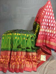 PGMRILWS5Y12XEDC47- light weight Ikat silk saree