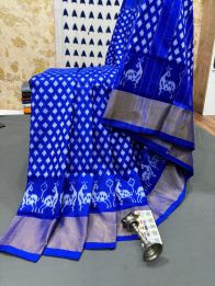 PRMHIDSS5Y10TSDC01- Ikat silk saree
