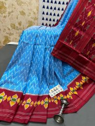 PRMHIDSS5Y10TSDC06- Ikat silk saree