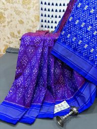 PRMHIDSS5Y10TSDC19- Ikat silk saree