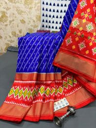 PRMHIDSS5Y10TSDC20- Ikat silk saree