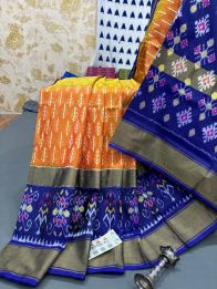 PRMHIDSS5Y10TSDC23- Ikat silk saree