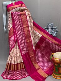 PSNTIDSS5Y10NDDC02- Ikat silk saree
