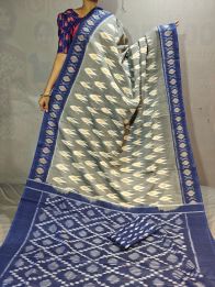 PGMRICTS5Y31INDC07- Ikat cotton saree