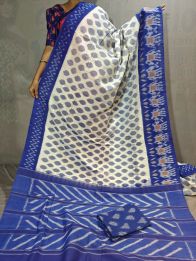PGMRICTS5Y31INDC15- Ikat cotton saree