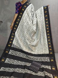 PGMRICTS5Y31INDC17- Ikat cotton saree