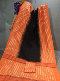 PGMRICTS5Y31INDC19- Ikat cotton saree